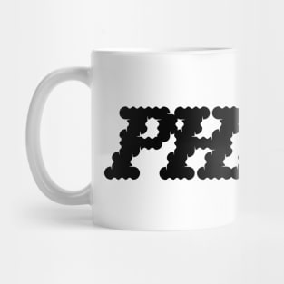 PHASR Puff Logo Black Mug